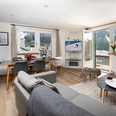 Le Panoramic Mont Blanc Apartment - Chamonix All Year Bagian luar foto