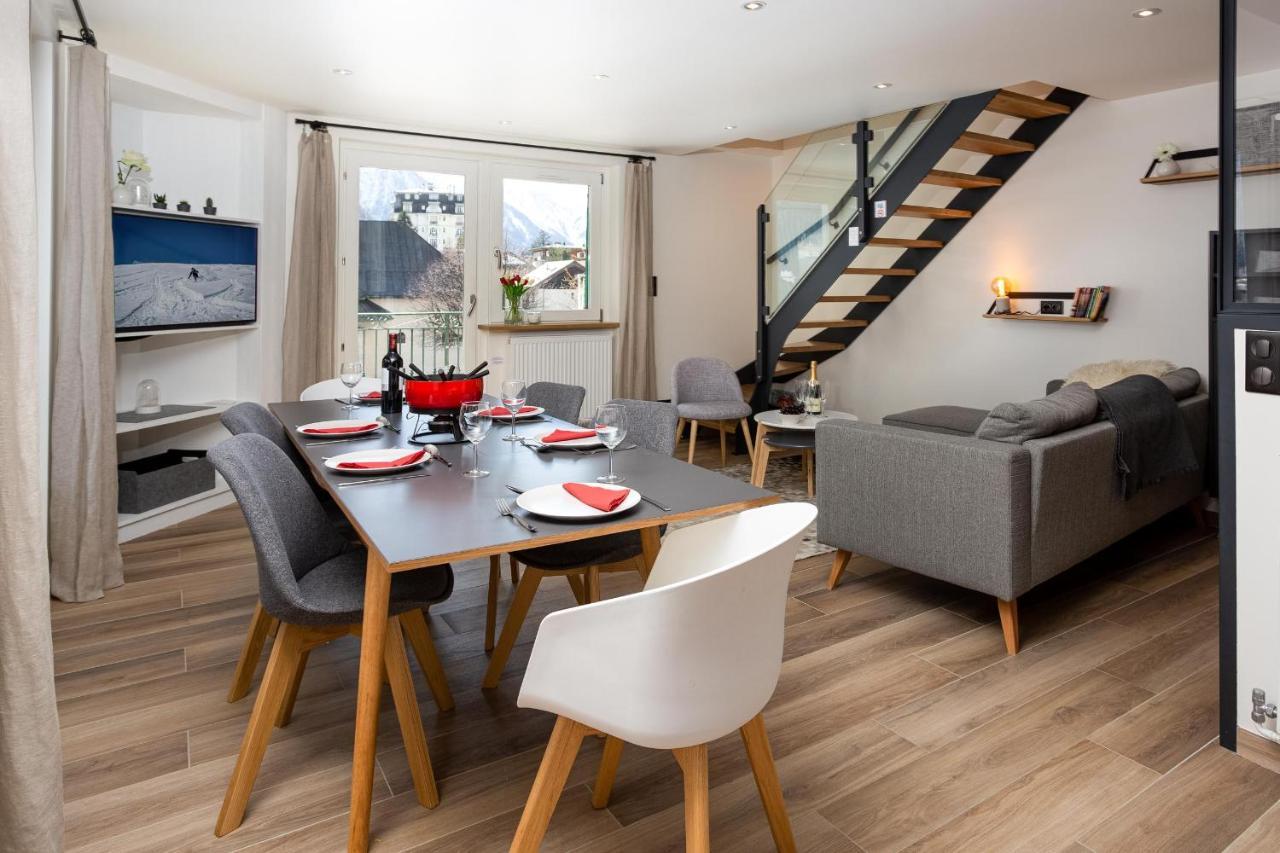 Le Panoramic Mont Blanc Apartment - Chamonix All Year Bagian luar foto