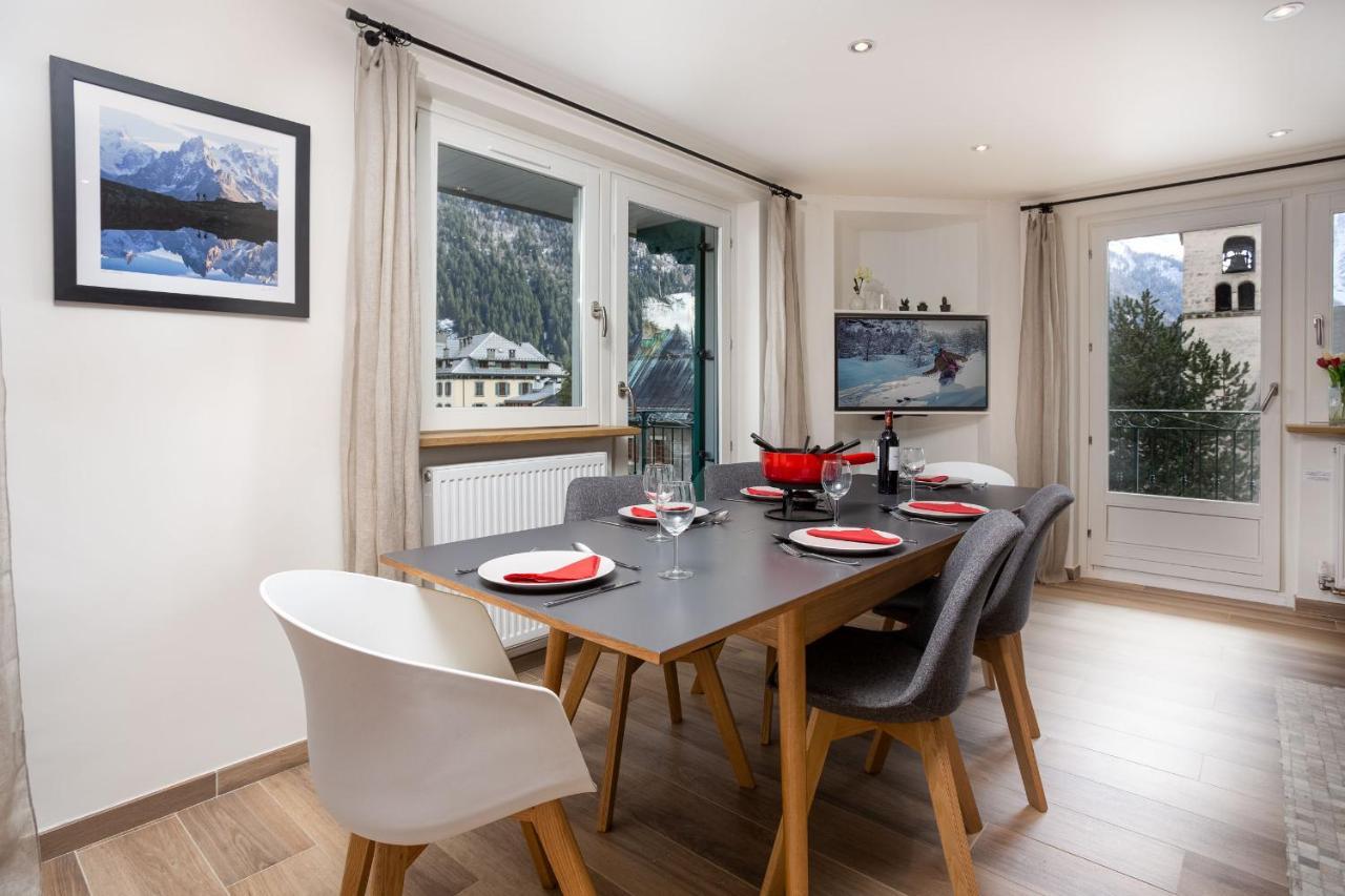 Le Panoramic Mont Blanc Apartment - Chamonix All Year Bagian luar foto