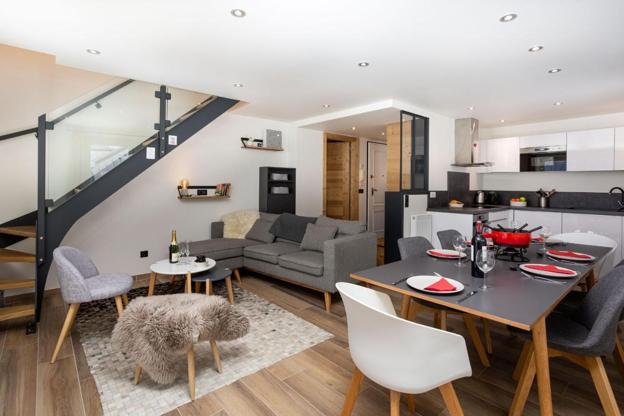 Le Panoramic Mont Blanc Apartment - Chamonix All Year Bagian luar foto